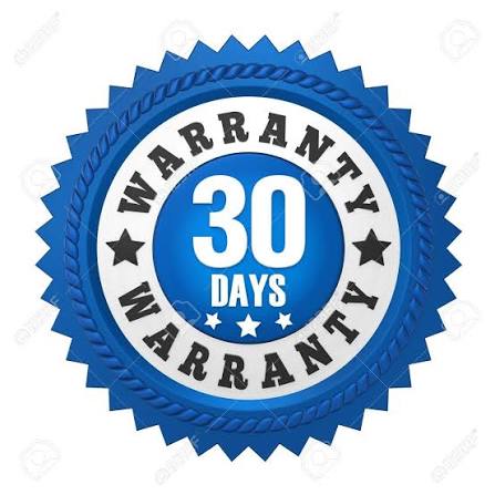 30-Day Warranty